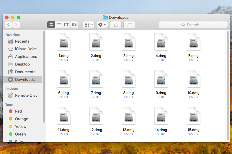Can a pc download a dmg file windows 10